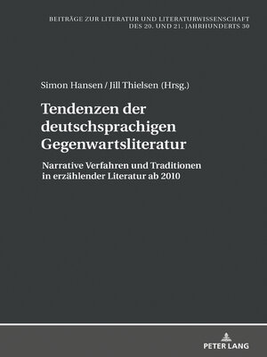 cover image of Tendenzen der deutschsprachigen Gegenwartsliteratur